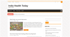 Desktop Screenshot of indiahealthtoday.com